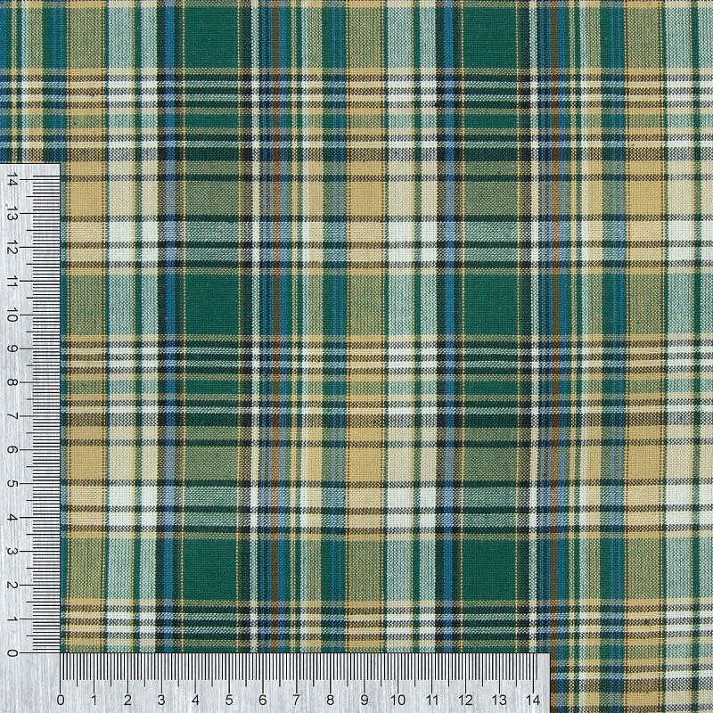 Ткань плательная пестротканая "Шотландка" 787-6_1074_4
