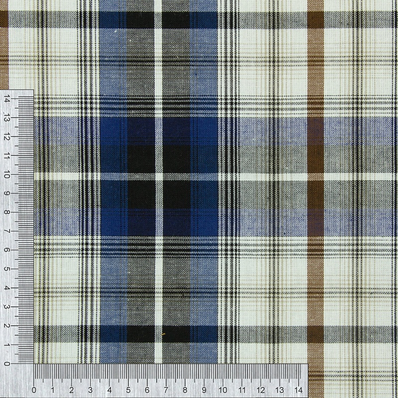 Ткань плательная пестротканая "Шотландка" 787-6_2033_1